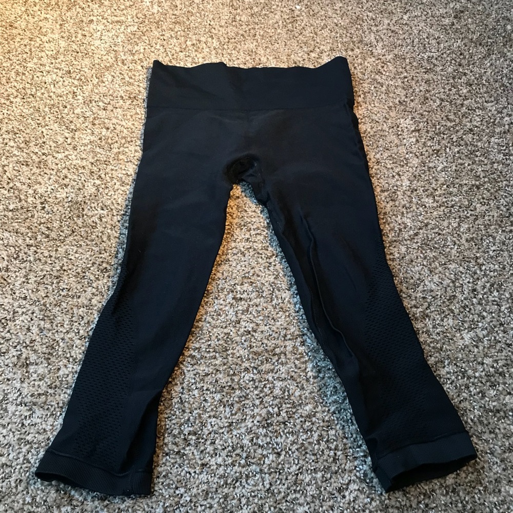 Black workout tights